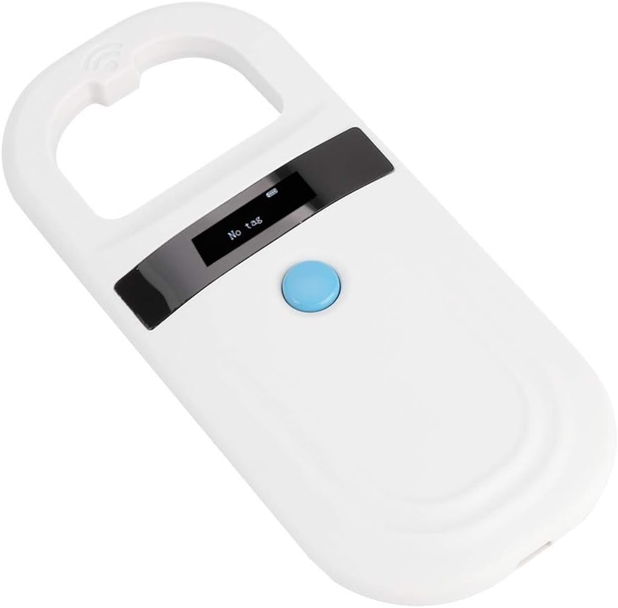 Rfid-mikrochip-lesegerät Für Haustiere (134,2 Khz), Haustier-id-chip-scanner, Ausgestattet Mit Einem 0,91-zoll-oled-display Mit Hoher Helligkeit, Kompatibel Mit Usb-c-ladeanschluss, Geeignet Zur Haust