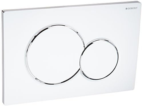 Kompatibel Mit Geberit Sigma01 115.770.21.5 Betätigungsplatte – Zweimengenspülung, Poliertes Chrom