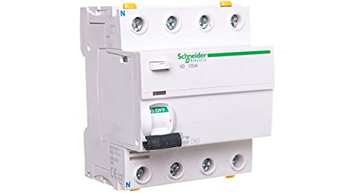 Fehlerstromschutzschalter Schneider Electric A9z14491 4-polig 100a