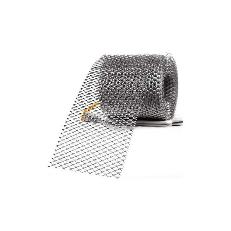 Dachrinnenabdeckung Aus Edelstahl, 12,7 Cm X 6 M – Drahtgeflecht – Rostbeständig – Dachrinnenschutz – 7 Cm X 6 M