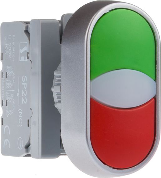 Schalter Spamel Sp22-2kl-20z/c Ip65 Selbstzurückstellung