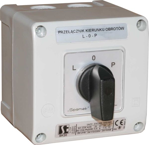 Nockenschalter 0-1 4p 16a Sk16-2.8210ob11zc
