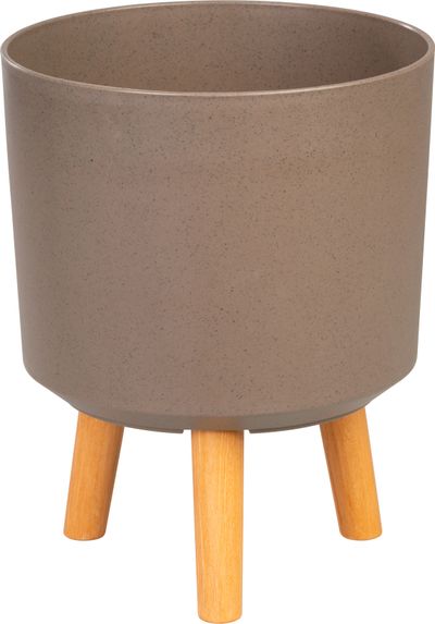 Blumentopf Strend Pro, Farbe Kaffeepulver, 24,5x24,5x31 Cm