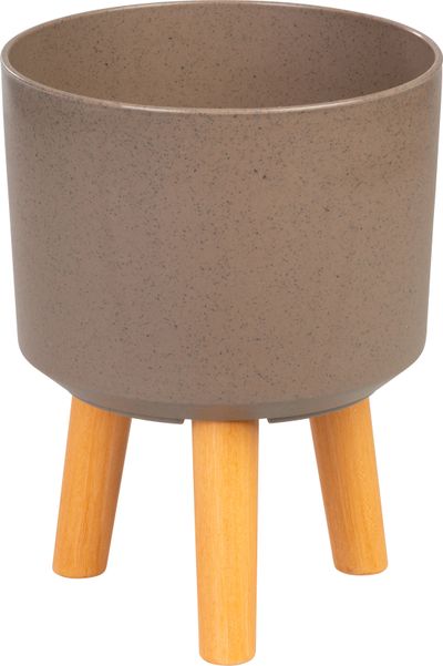 Blumentopf Strend Pro, Farbe Kaffeepulver, 20x20x26 Cm