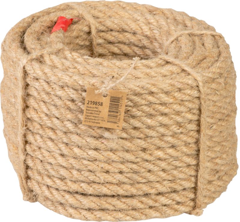 Seil Strend Pro Garden, Jute, Dreisträngig, 6 Mm, Länge 20 M