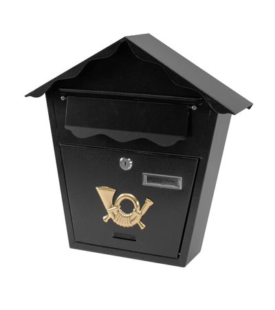 Briefkasten Romantic, 360x355x100 Mm, Post, Braun