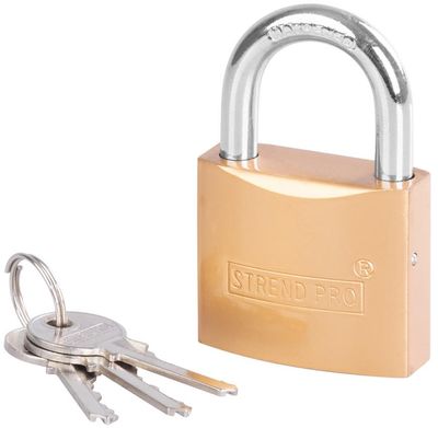 Schloss Strend Pro Ft 50 Mm, Vorhängeschloss, Golden