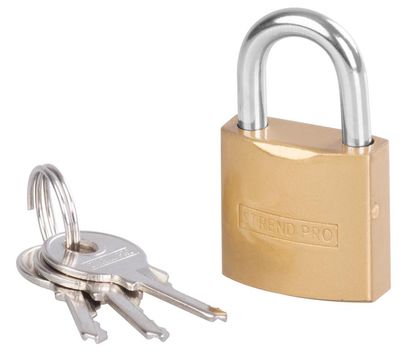 Schloss Strend Pro Ft 25 Mm, Vorhängeschloss, Golden