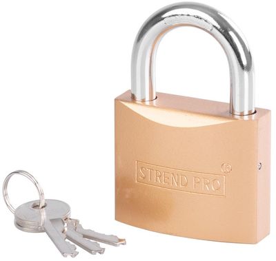Schloss Strend Pro Ft 63 Mm, Vorhängeschloss, Golden