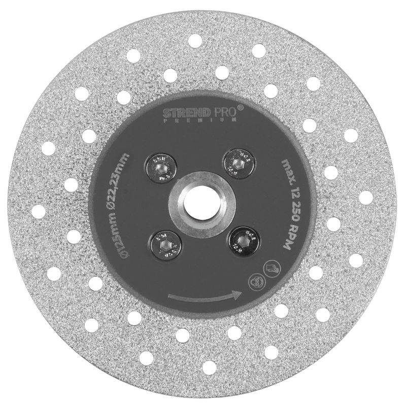 Scheibe Strend Pro Premium, 125 Mm, M14, Diamant, Schneidend Und Schleifend, Beidseitig