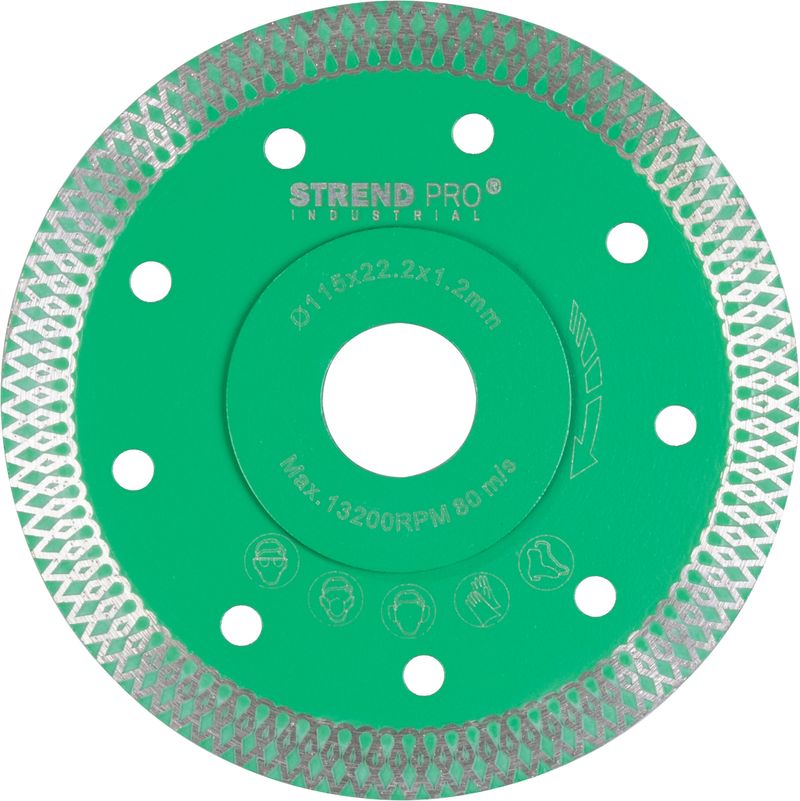 Scheibe Strend Pro Industrial, 115x22.2x1.2 Mm, Diamant, Ultradünn