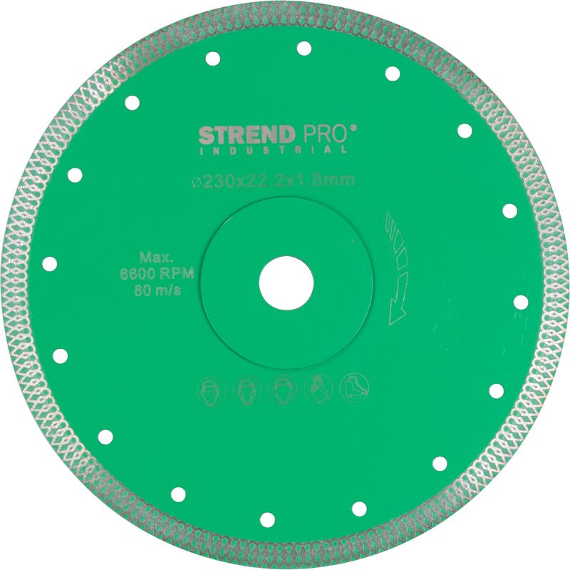 Scheibe Strend Pro Industrial, 230x22.2x1.8 Mm, Diamant, Ultradünn