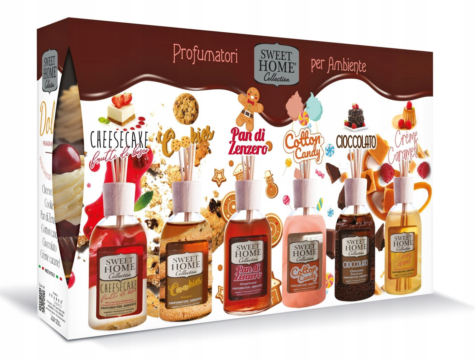 Duftspender Sweet-home Geschenkset 6 Festliche Düfte