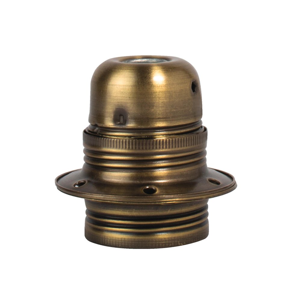 E27-metallfassung + 2 Tibelec-bronzeringe Tibelec