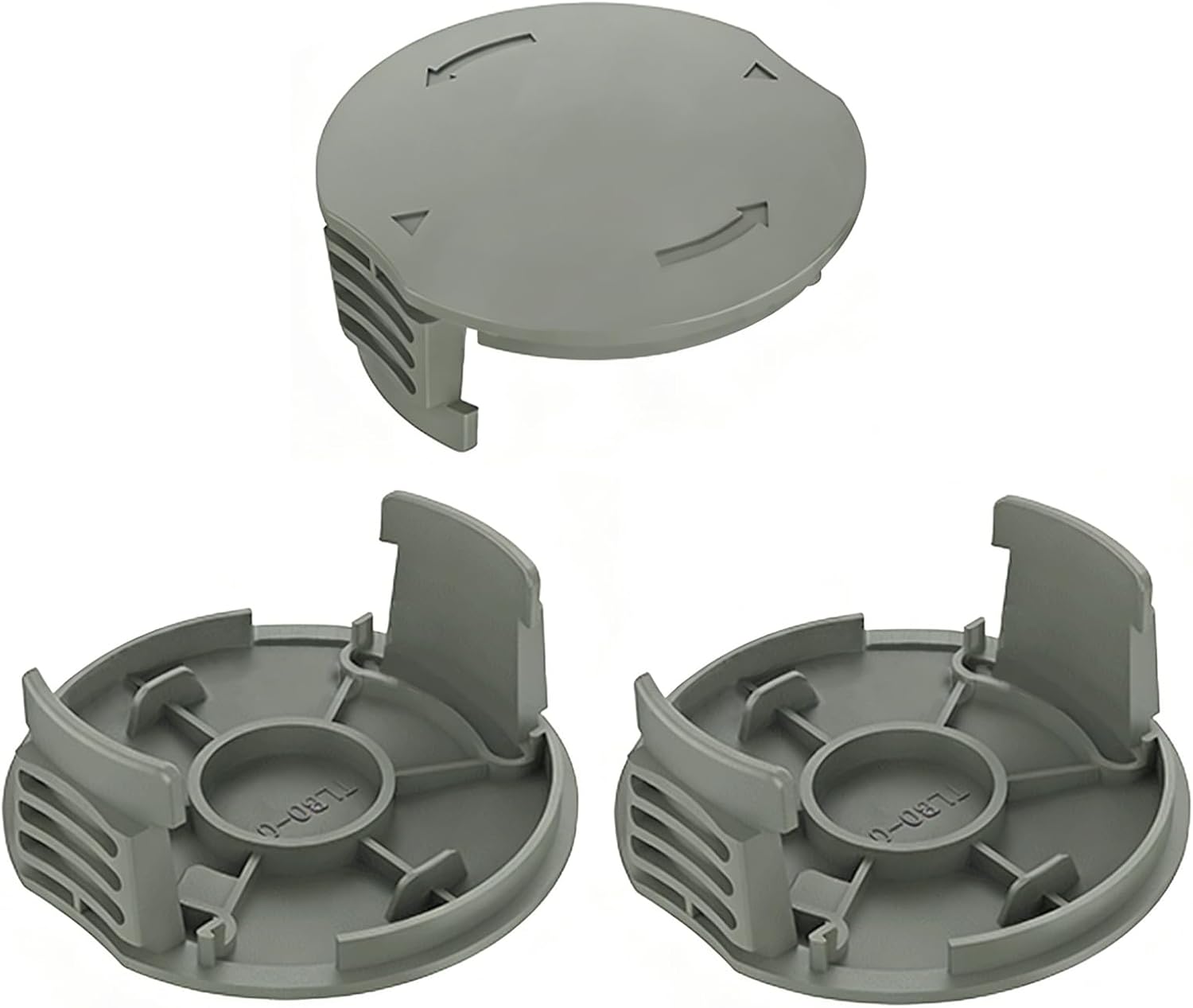 Set Mit 3 Spulenabdeckungen, Kompatibel Mit Bosch F016f05320 Für Bosch Easygrasscut 18/23/26/18-26/18-230/18-260 Freischneider