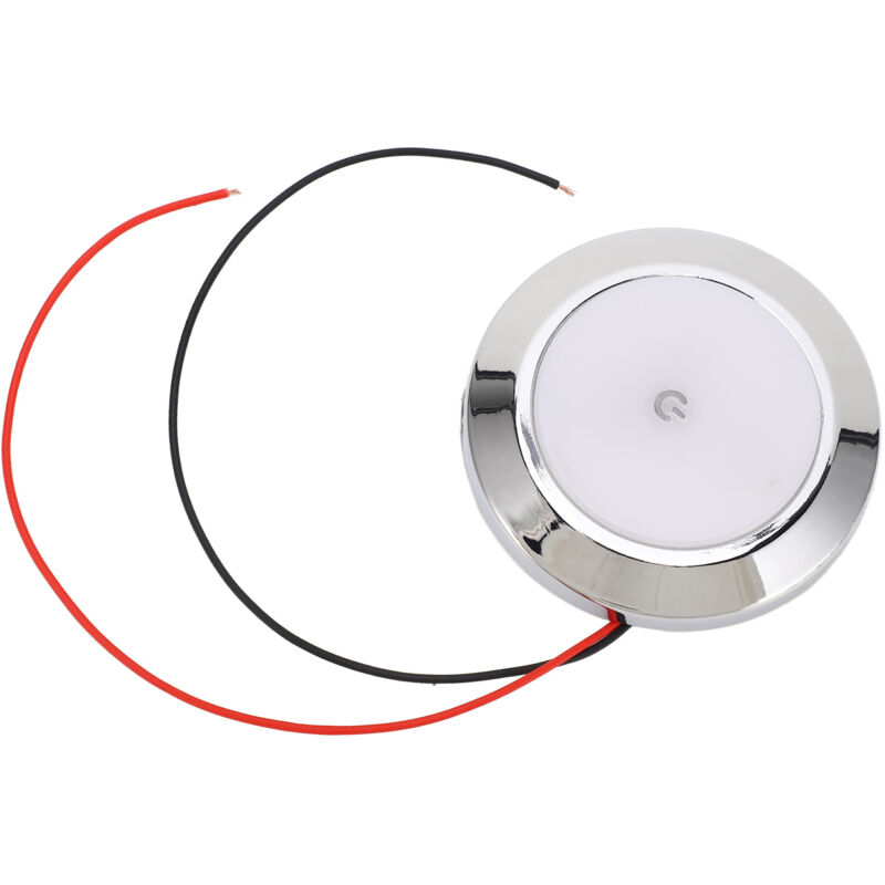 Toivize Kuppelförmige Led-innenraumleuchte Für Wohnmobile, 2,8 Zoll, 12 V Gleichstrom, Mit Touch-ein/aus-schalter, Für Wohnmobile Und Yachten
