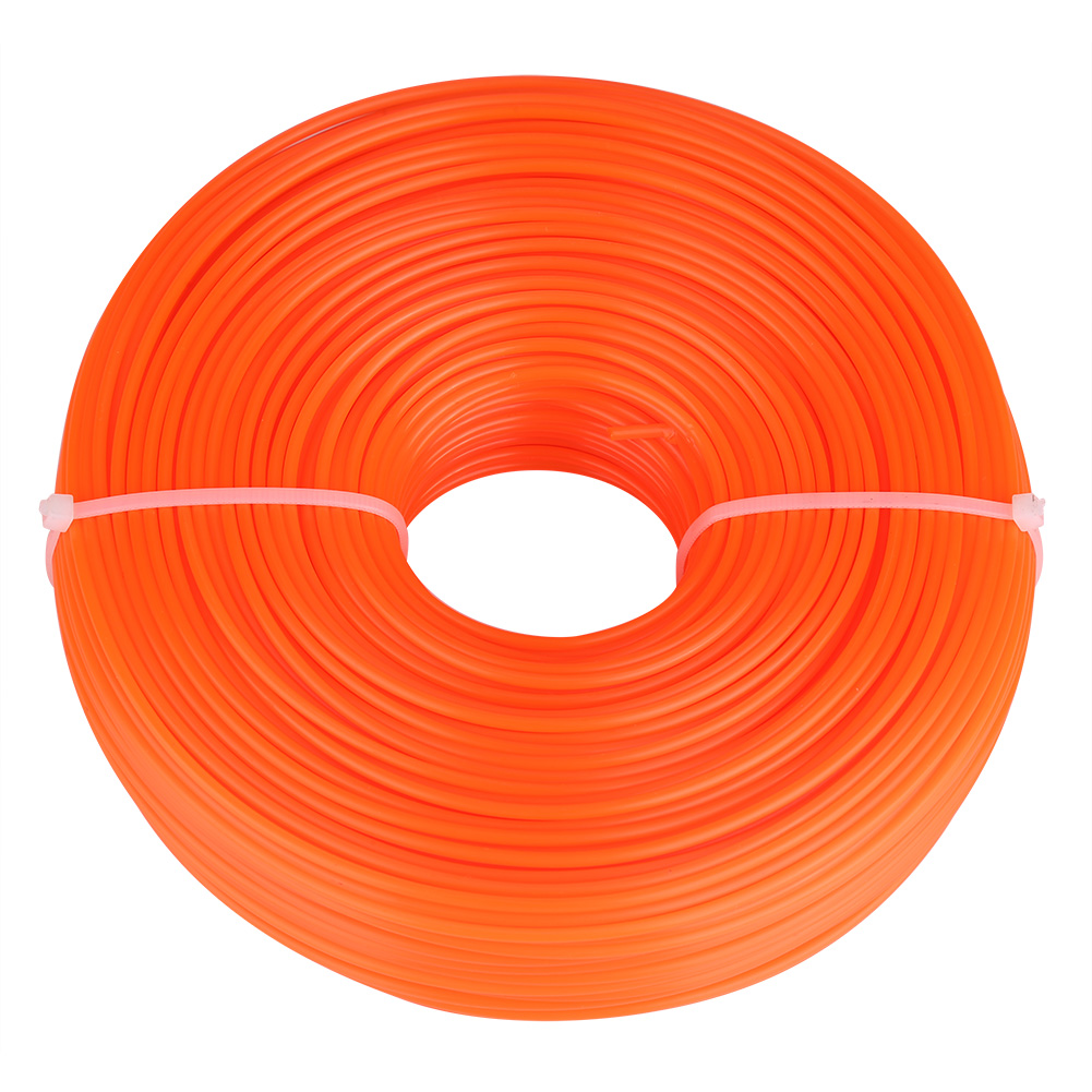 Toivize 2,4 Mm Rund-nylon-trimmerfaden Für Benzin-freischneider, Länge: 100 M