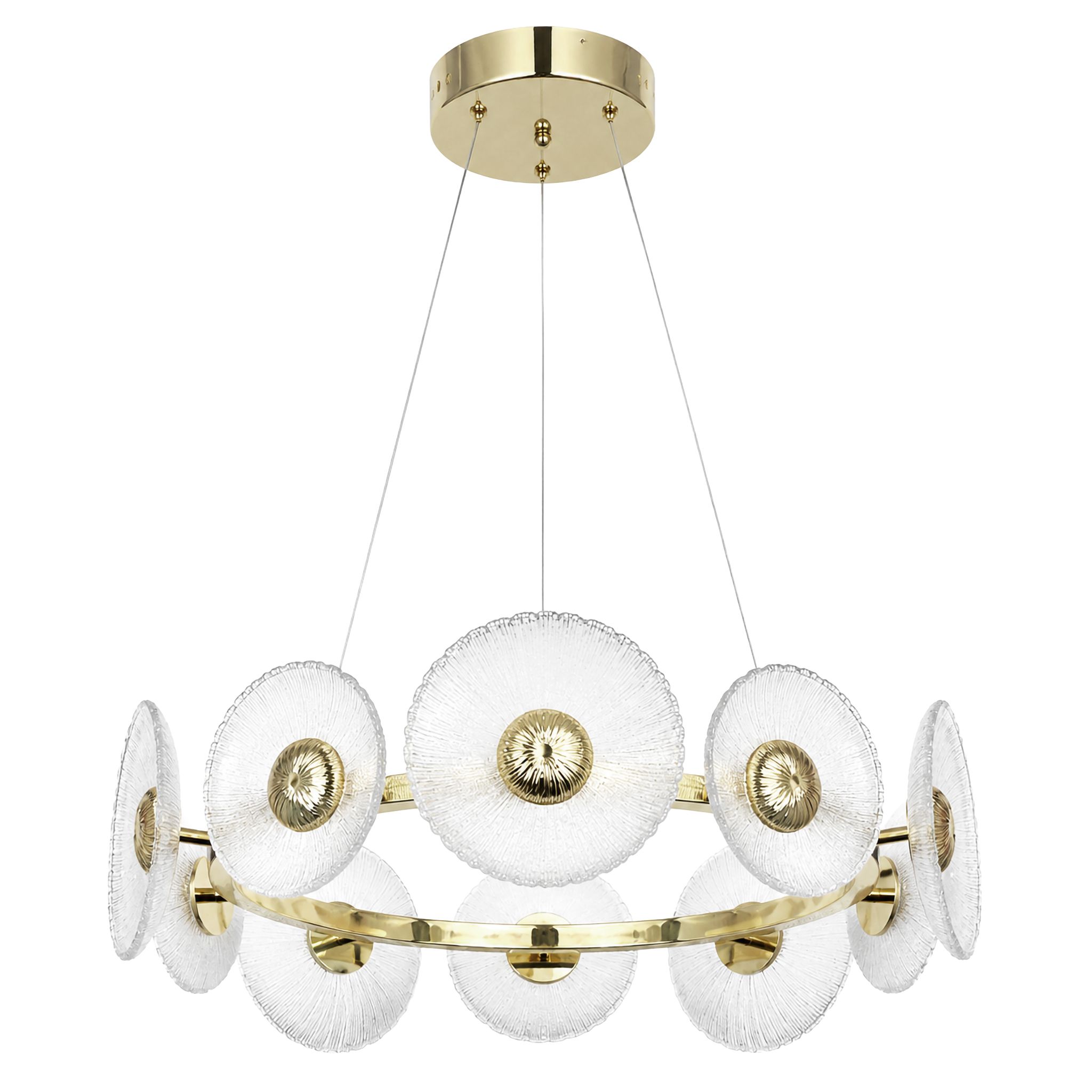 Hängelampe Toolight Swe071-cp 60cm Gold