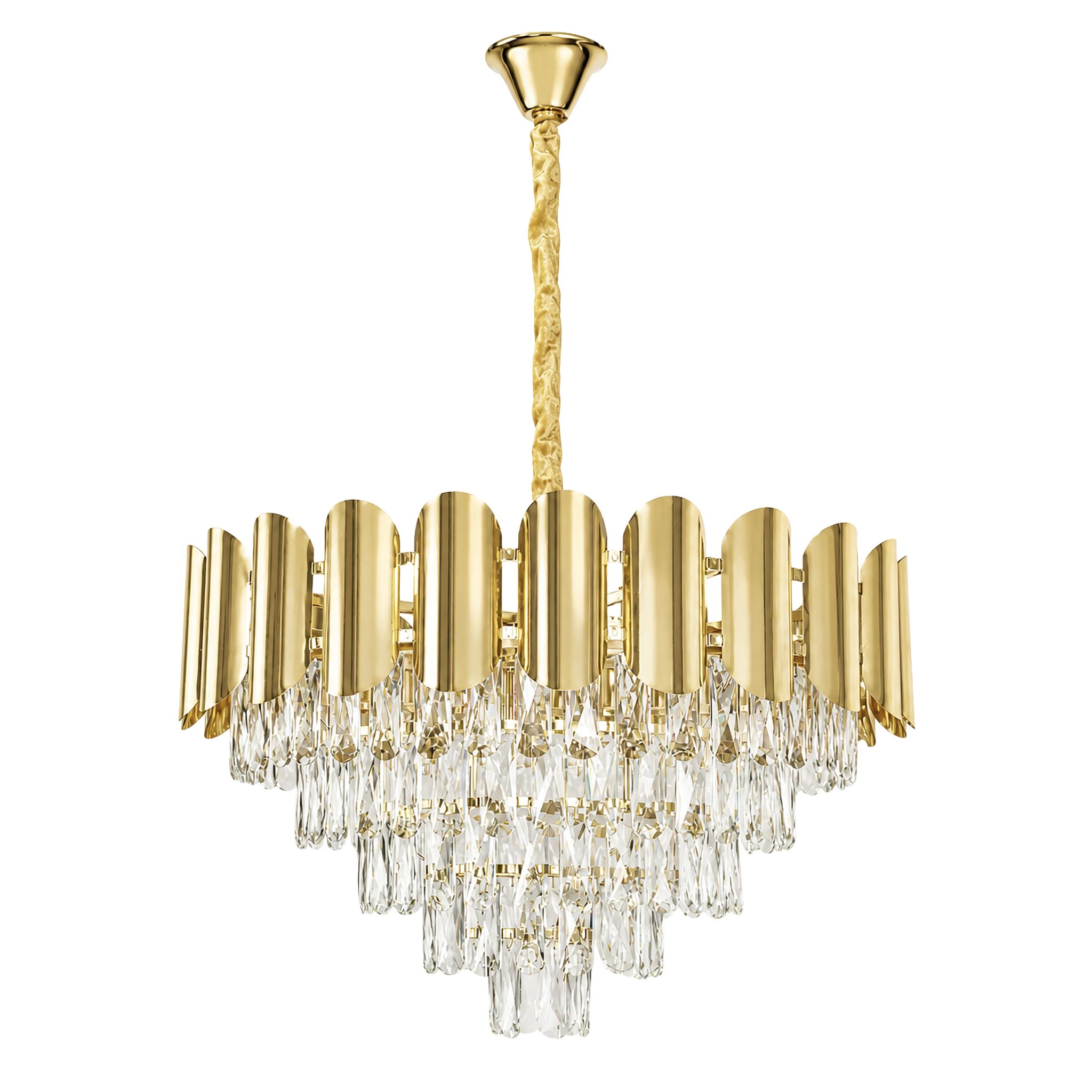 Hängelampe Toolight Swe100-cp Gold 60cm