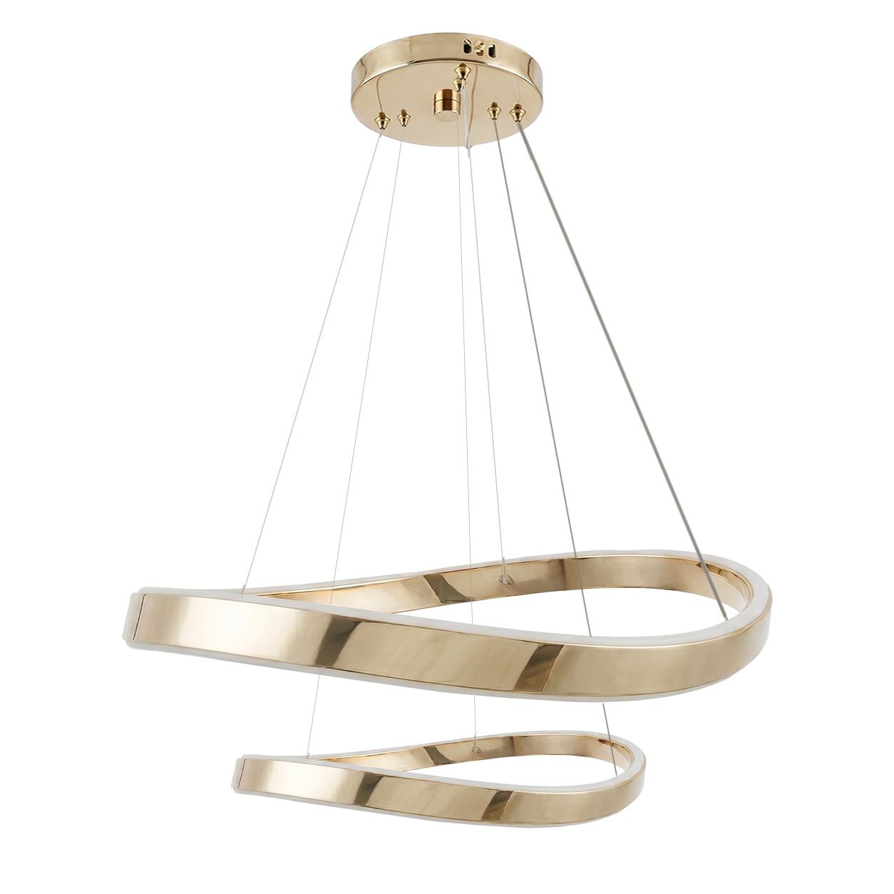 Hängelampe Toolight Swe063-cp Gold