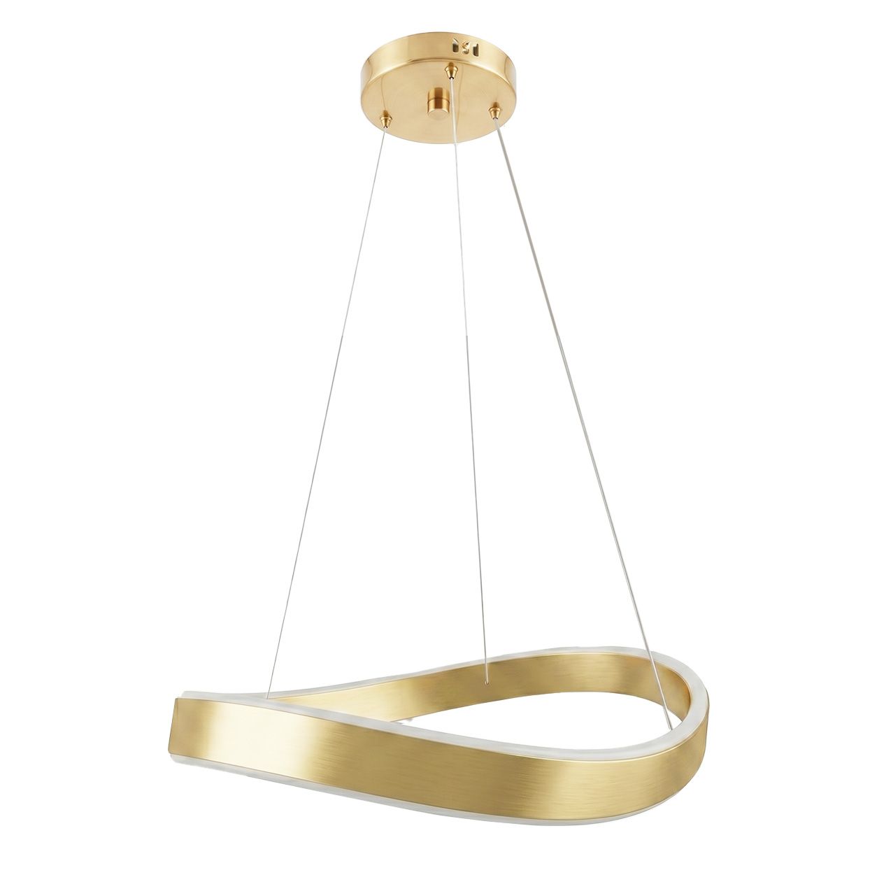 Hängelampe Toolight Swe065-cp Brush Gold 40cm