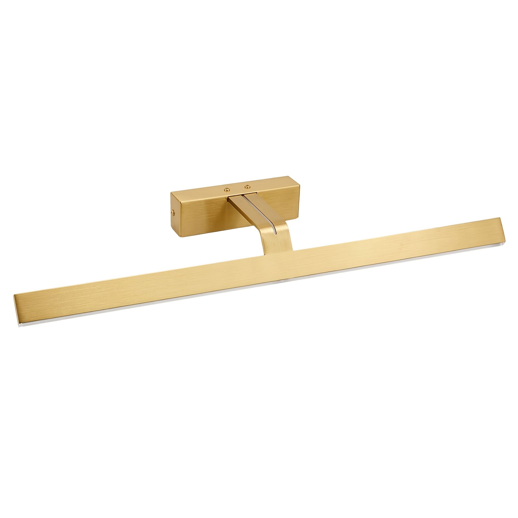 Wandlampe Toolight Swe009-1w 73cm Brush Gold 73cm Led