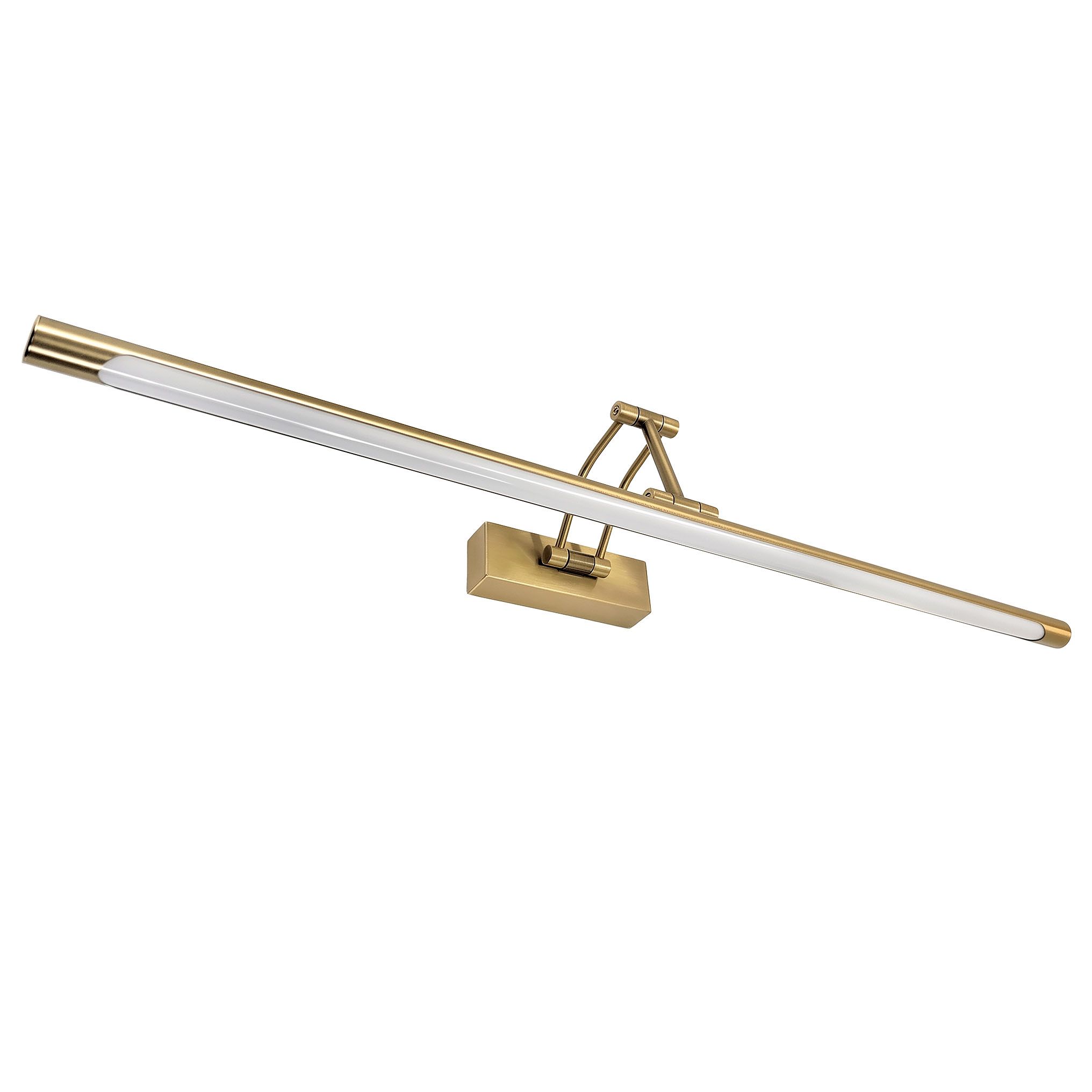 Wandlampe Toolight Swe024-1w 80cm Brush Gold Led