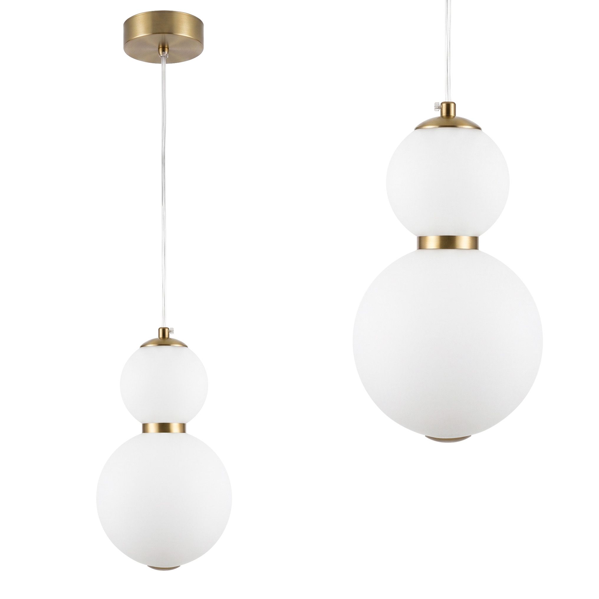 Hängelampe Toolight Lhj112-2cp Brush Gold Led