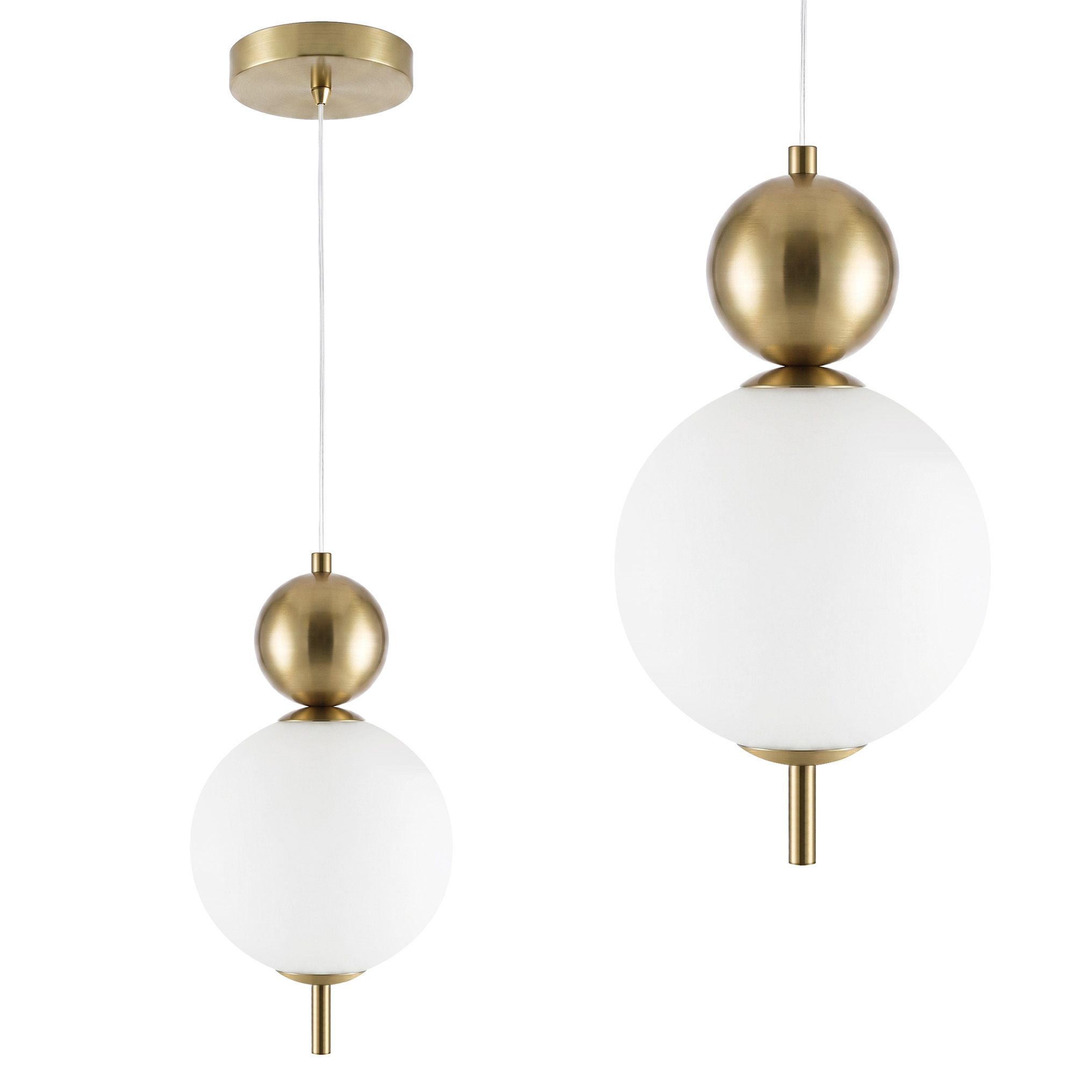 Hängelampe Toolight Lhj115-1cp Brush Gold Led