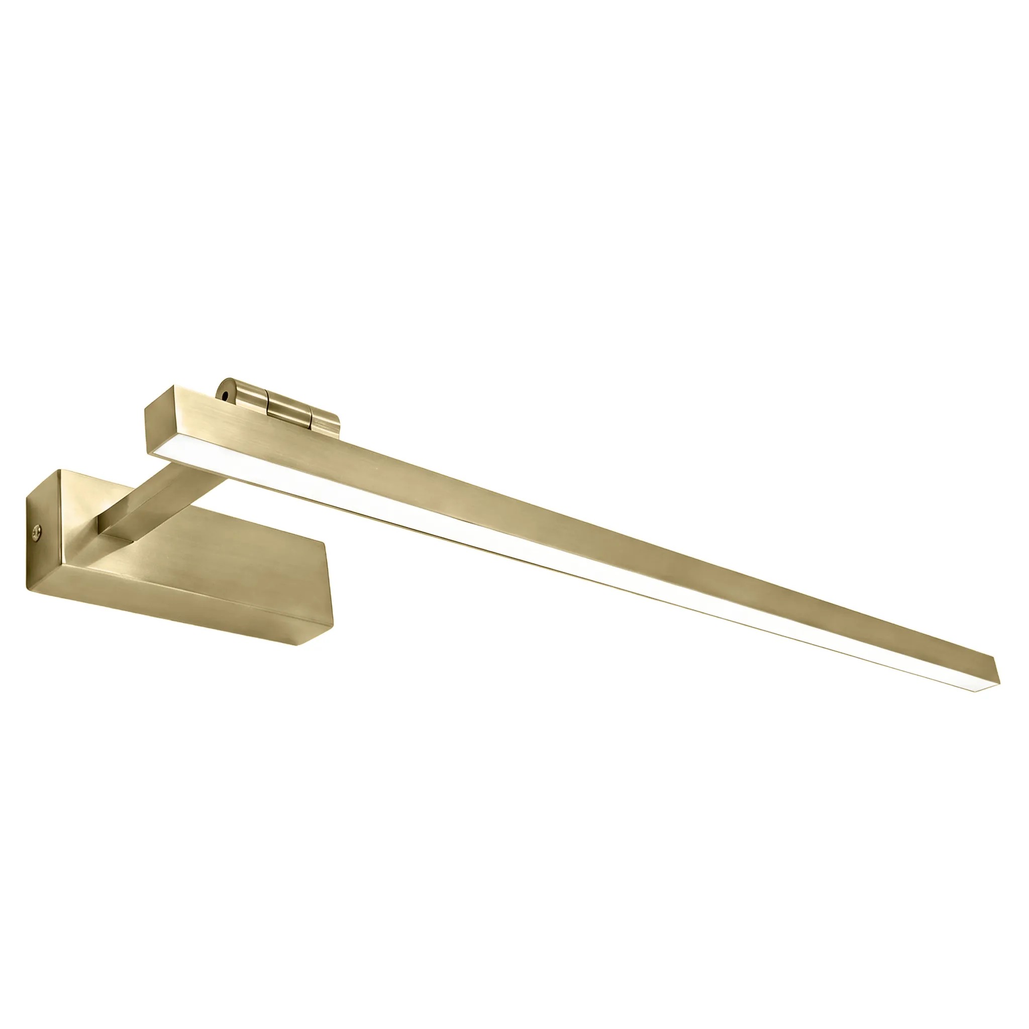 Wandlampe Toolight Swe032-1w 60cm Brush Gold Led