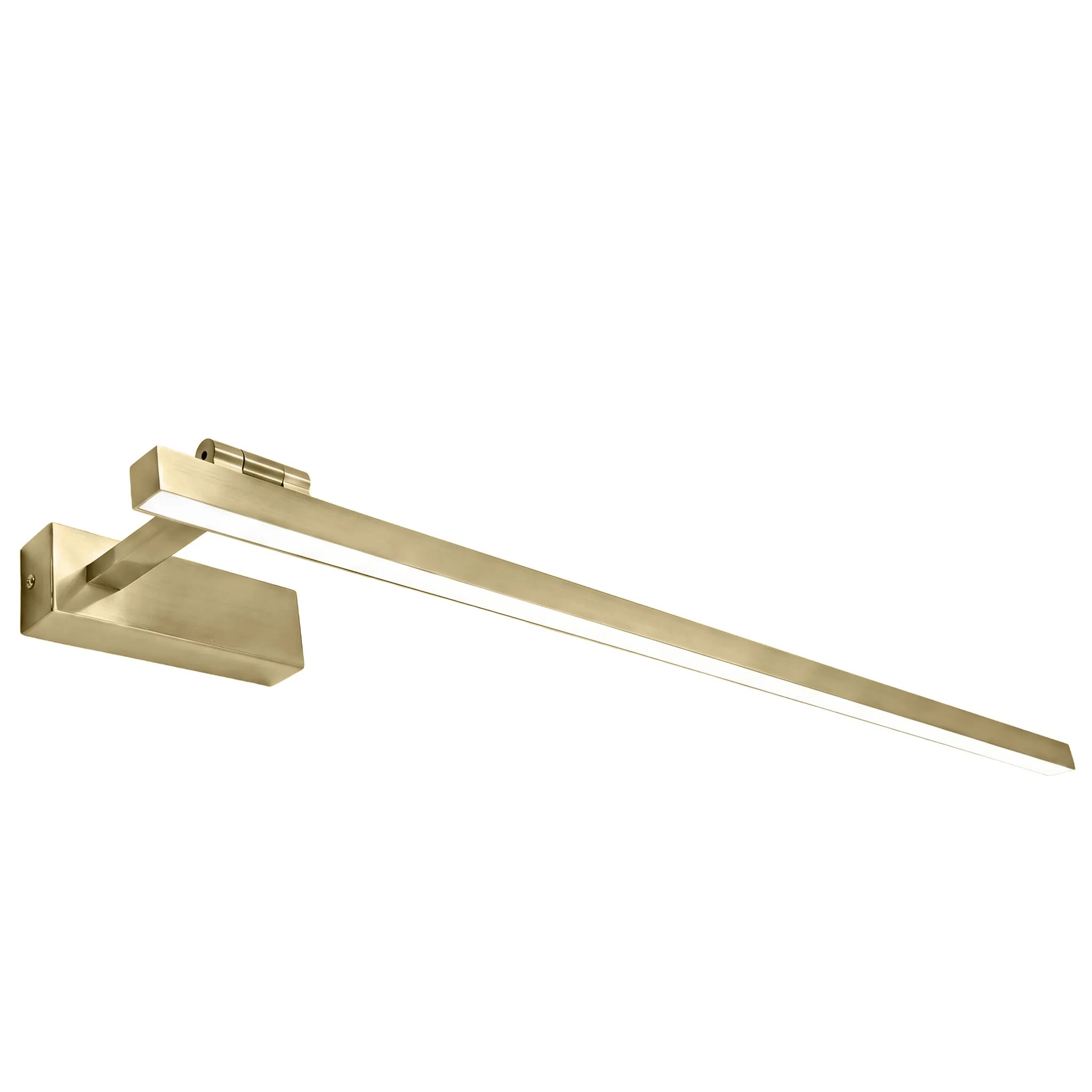 Wandlampe Toolight Swe033-1w 80cm Brush Gold Led