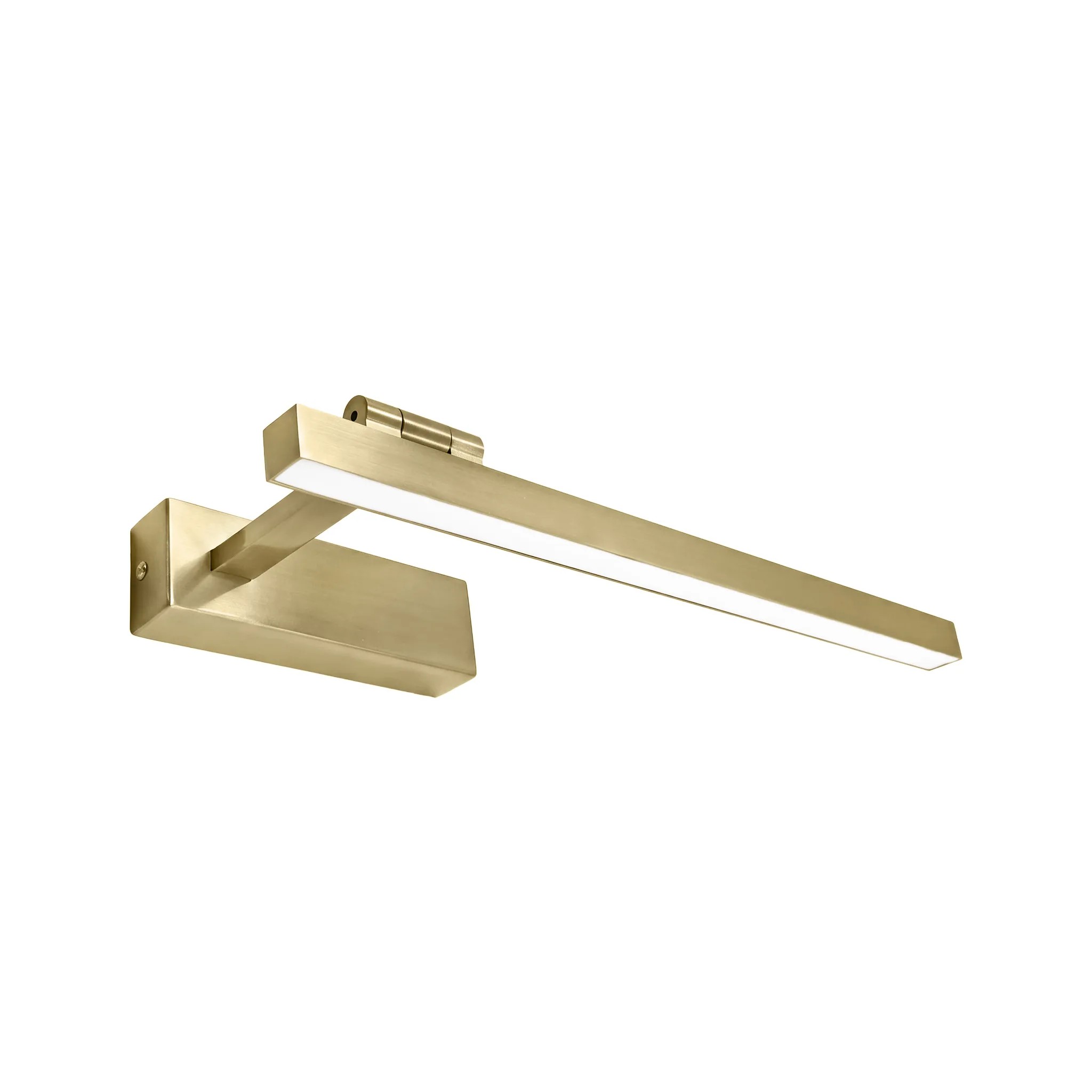 Wandlampe Toolight Swe031-1w 40cm Brush Gold Led