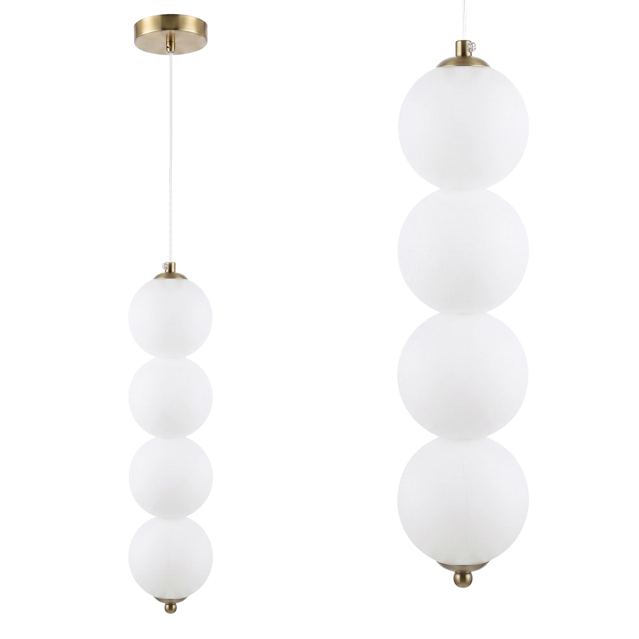 Hängelampe Toolight Lhj118-4cp Brush Gold Led