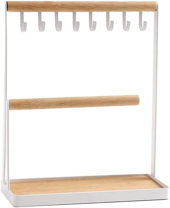 Schmiedeeiserner Ständer Zur Präsentation Von Schmuck, Kleinen Ornamenten, Halsketten, Ohrringen Und Anderem Schmuck.