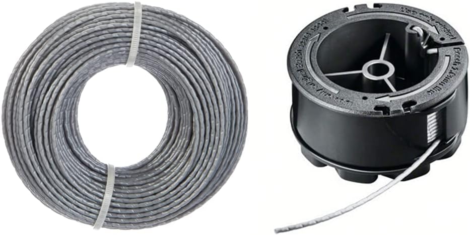 Diy-garnspule Zum Nachfüllen Für Freischneider, Kompatibel Mit Allen Gängigen Freischneider-garnspulen, F016800351, 24 M, Mit Integrierter Garnspule.