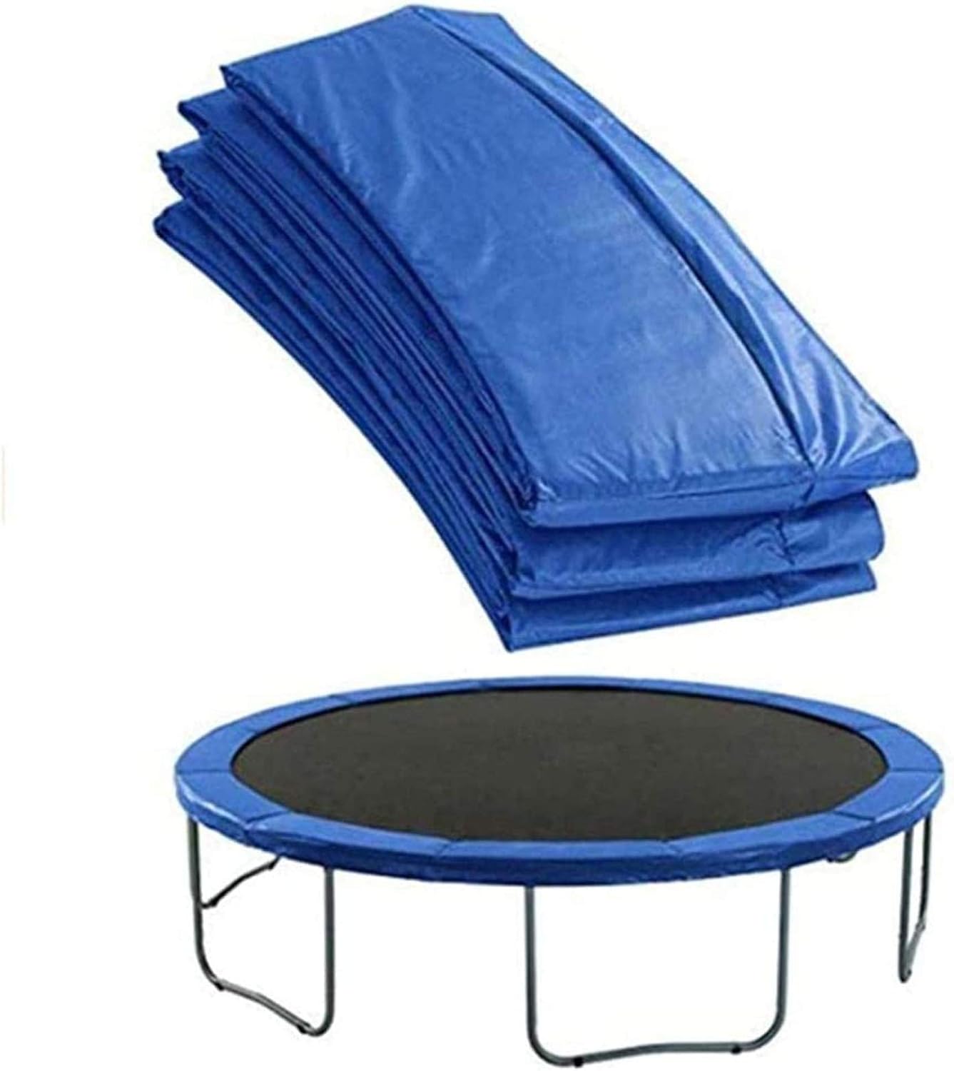 1 Trampolinfederschutz, 244 Cm, Uv- Und Reißfest, 26 Cm Breite Ersatzschutzhülle.