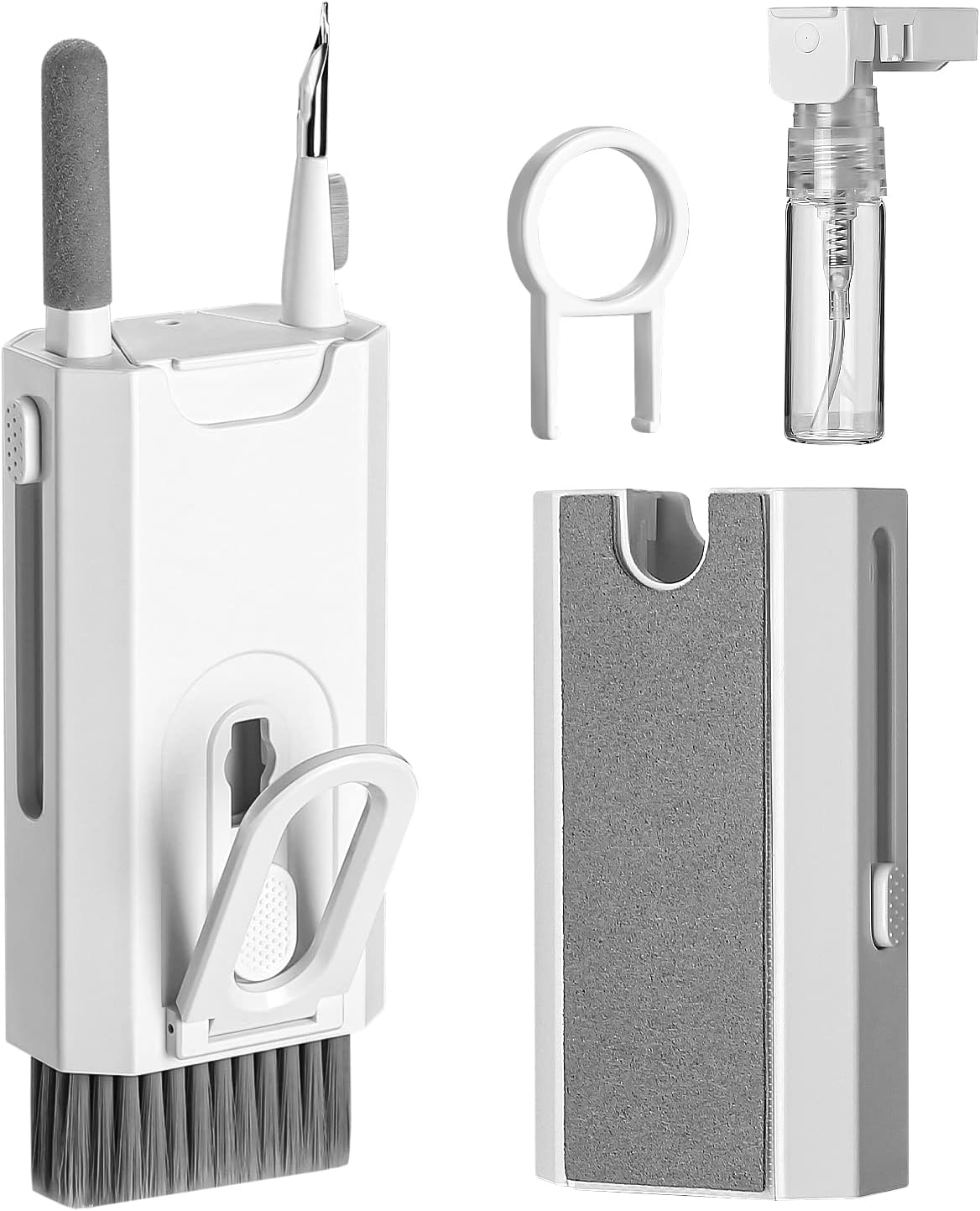8-in-1 Pc-tastatur-reinigungsset, Multifunktionale Reinigungsbürste, Reinigungsset Für Elektronische Tastaturbildschirme, Für Bluetooth, Airpods, Iphone, Kamera, Laptop