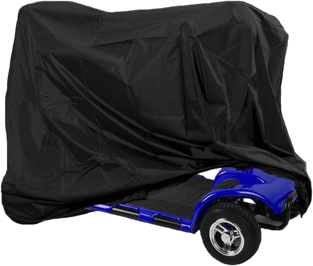 Scooter-abdeckung, Wasserdichtes 420d Oxford-gewebe, Schützt Vor Staub, Schmutz, Schnee, Regen Und Sonnenlicht Reisezubehör Für Scooter, 55 X 26 X 36 Zoll.