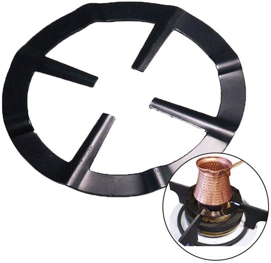 Universeller Kaffeemaschinenständer Für Mokkakanne, Gasherd, Schwarz – 2 Stück