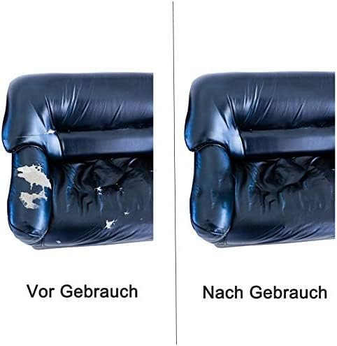 Schwarzes, Selbstklebendes Lederreparaturset 150 X 40 Cm – Pu-lederreparaturkleberolle – Für Sofas, Jacken, Handtaschen, Autositze, Reparatur Und Restaurierung Von Ledermöbeln