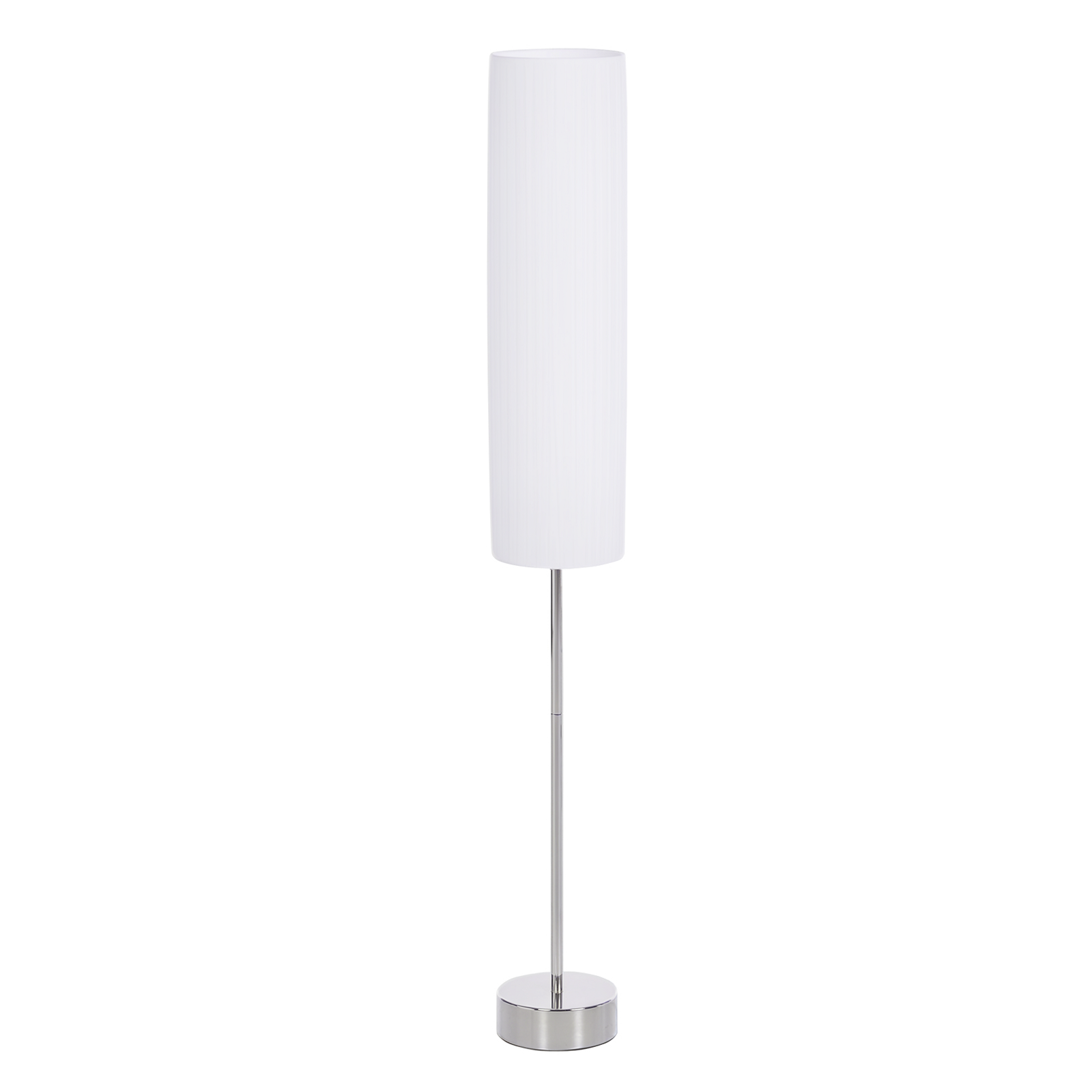 Moderne Stehlampe Für Schlafzimmer, Büro Oder Wohnzimmer (2 E27-fassungen), Mit Schalter Und Geringem Energieverbrauch, Edelstahlfuß, 120 Cm, Weiß