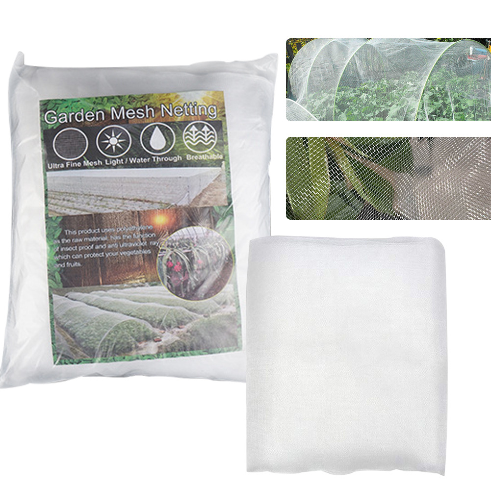 Gartennetz, 3 X 10 M Insektenschutznetz Für Pflanzen, Insekten Und Vögel, Feinmaschiges Insektennetz Zum Schutz Von Pflanzen, Blumen, Gemüse Und Obst