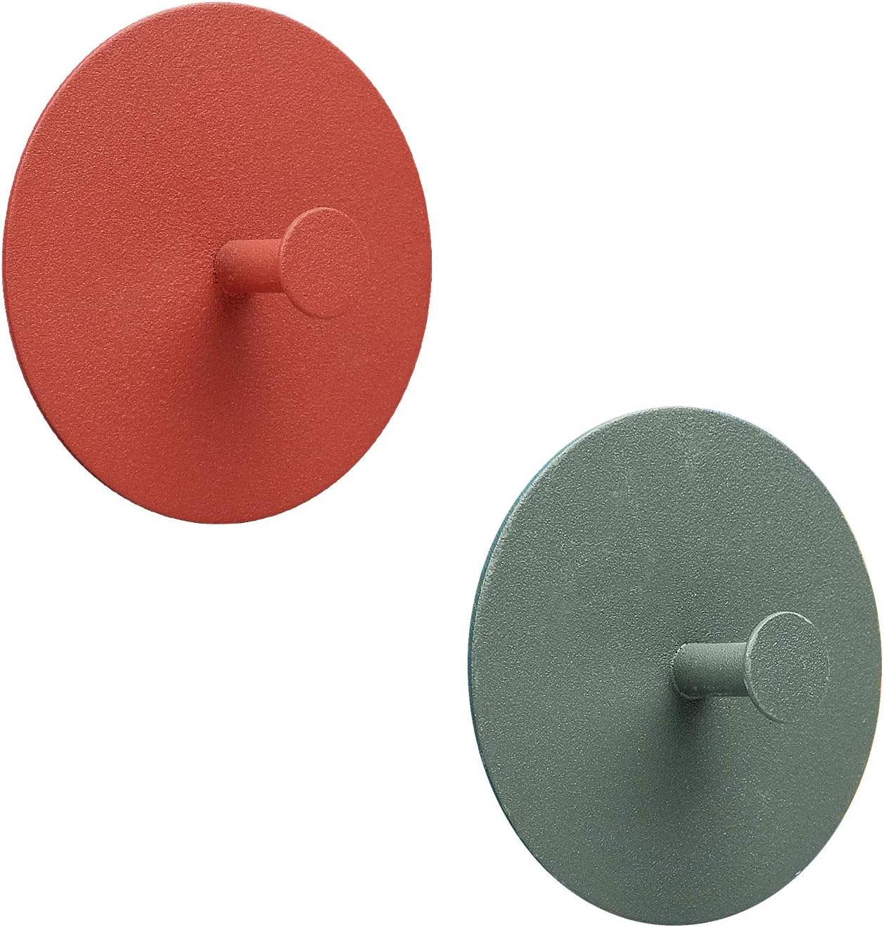 Set Mit 2 Selbstklebenden Wandhaken, Kein Bohren Erforderlich, Handtuchhalter, Türhaken