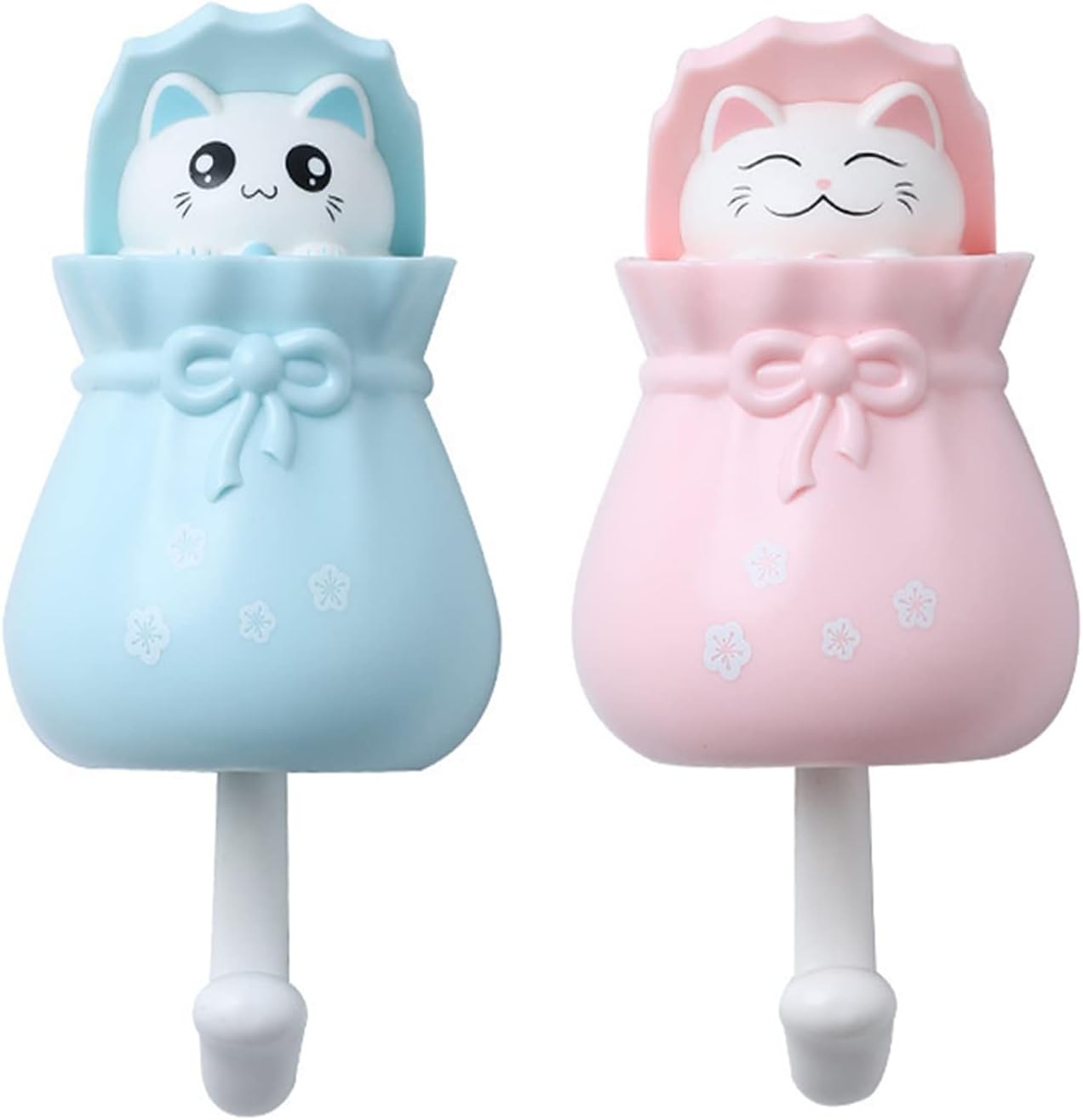 Set Mit 2 Wandhaken Für Katzen, Selbstklebende Haustierhaken, Handtuchhaken Für Kinder