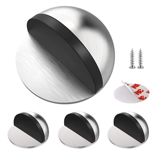 Türstopper (silber), [4er-set] Türstopper Und -puffer Aus Edelstahl