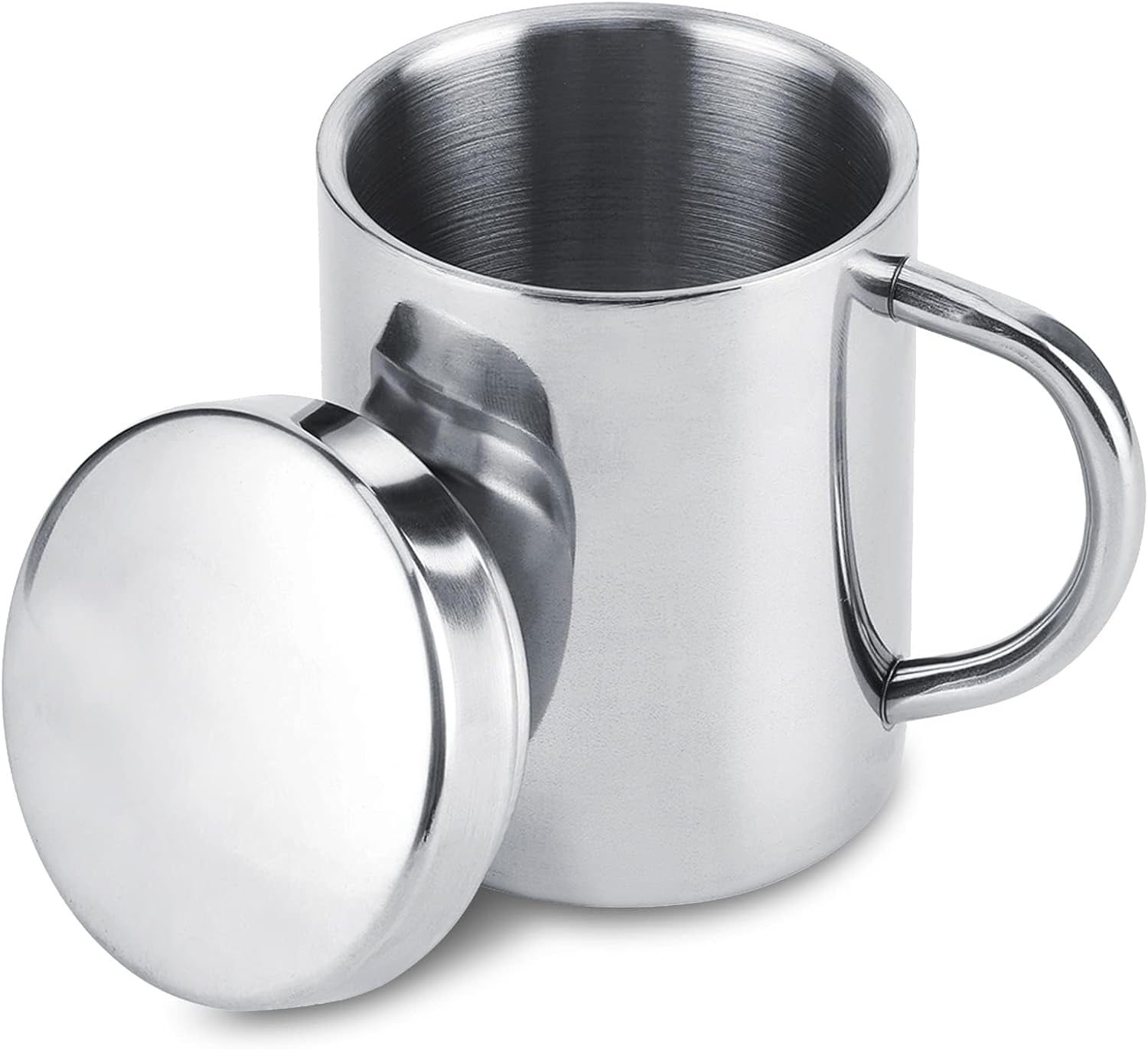Edelstahlbecher, Edelstahl-kaffeetasse, 300 Ml Kaffee