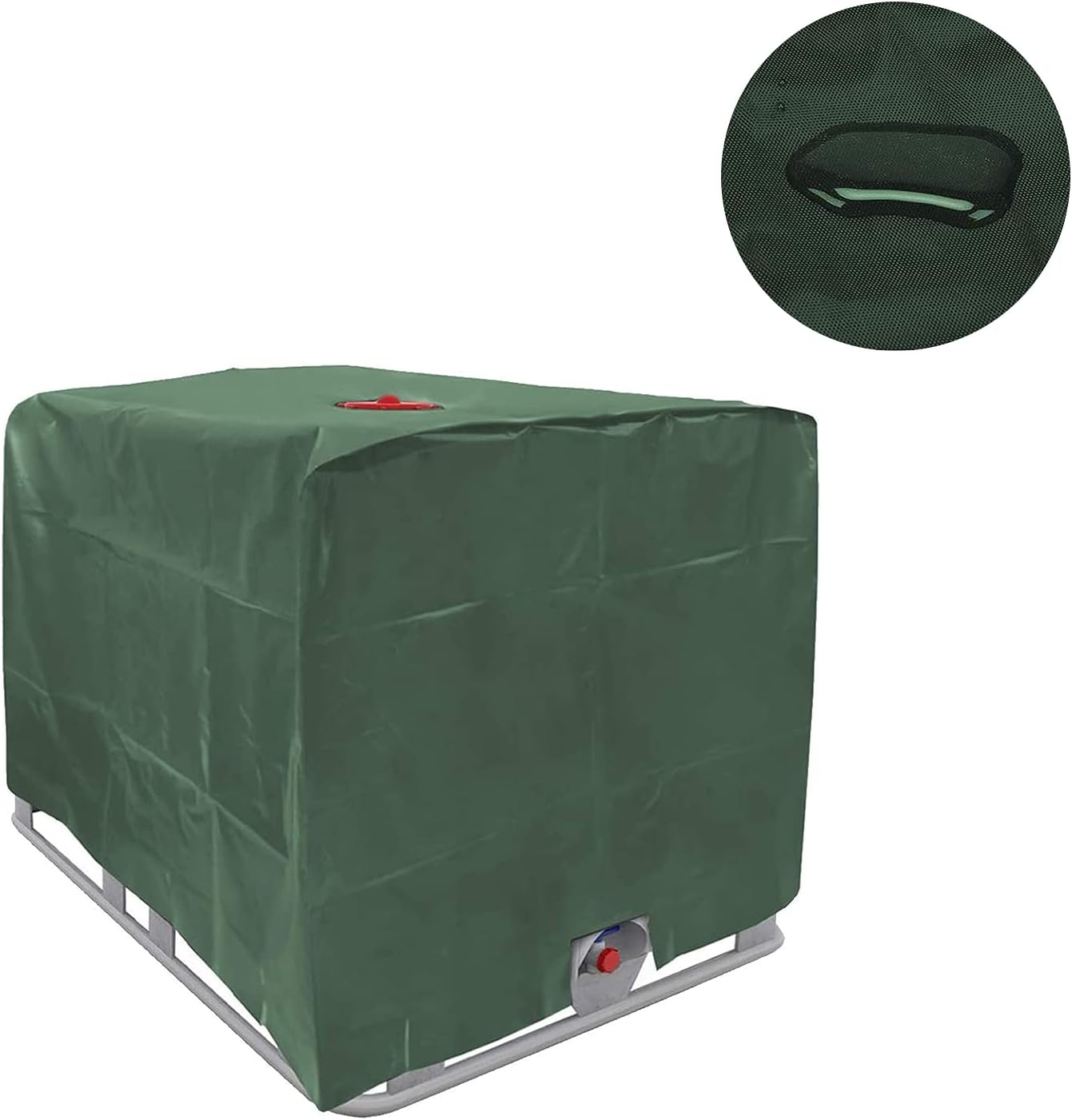 Grüne Ibc-schutzhülle (120 X 100 X 116 Cm) Für 1000-ml-regenwassertank