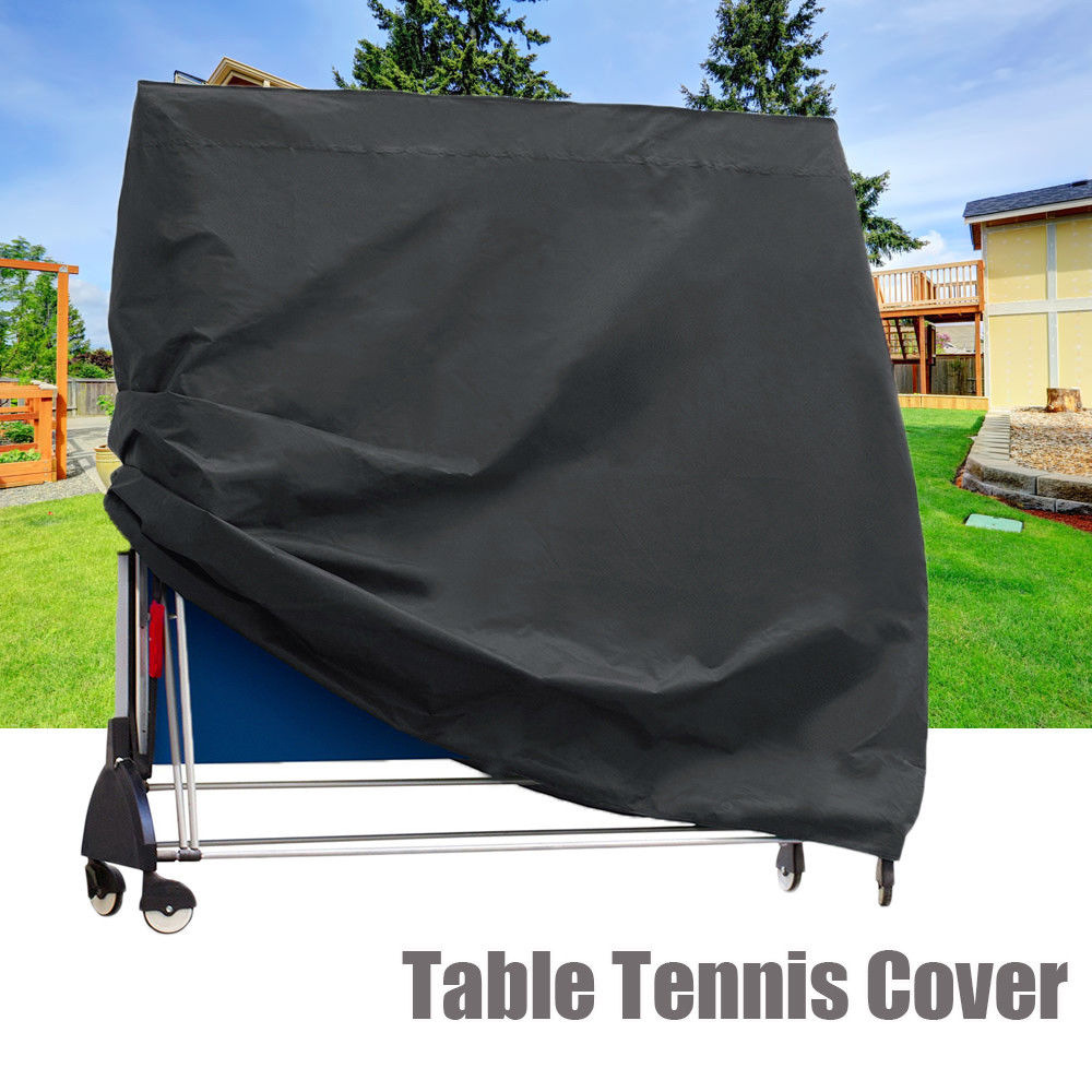 Tischtennisplattenabdeckung, 155 X 75 X 144 Cm, Wasserdicht Und Winddicht