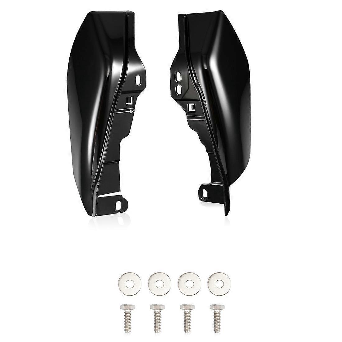 Glänzend Schwarzer Luftleitblech-hitzeschutz Für Harley Touring Electra Glide Street Road Glide Fltrx Cvo 2017-2022