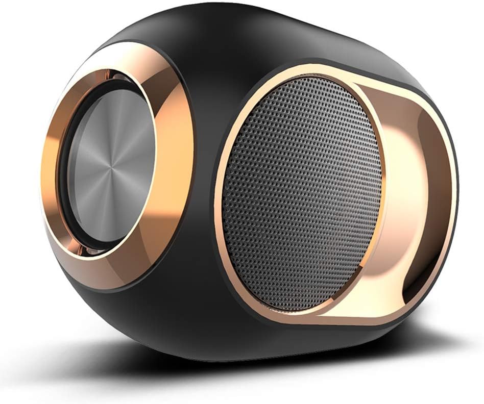 Tragbarer Outdoor-usb-lautsprecher Mit Subwoofer, Bluetooth, Tf-kartenleser, Aux-eingang, Fm-radio Und Drahtloser Freisprecheinrichtung.